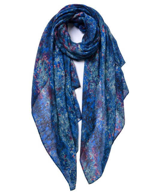 Coral Pattern Print Scarf