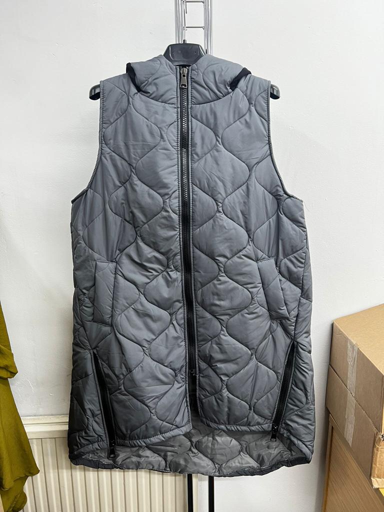 Italian Puffer Zip Up Polyester Gilet