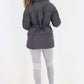 Italian Belted Hooded Jacket Coat