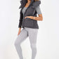 Italian Padded Pockets Hooded Gilet