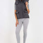 Italian Padded Pockets Hooded Gilet