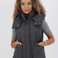 Italian Padded Pockets Hooded Gilet