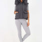 Italian Padded Pockets Hooded Gilet