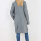 Italian Front Button Fastening Longline Cotton Cardigan
