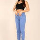 Italian Glitter Drawstring Waistband Magic Pants