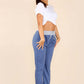 Italian Plain Drawstring Cotton Joggers