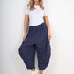 Italian Plain Linen Hareem Pants