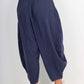 Italian Plain Linen Hareem Pants