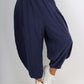 Italian Plain Linen Hareem Pants