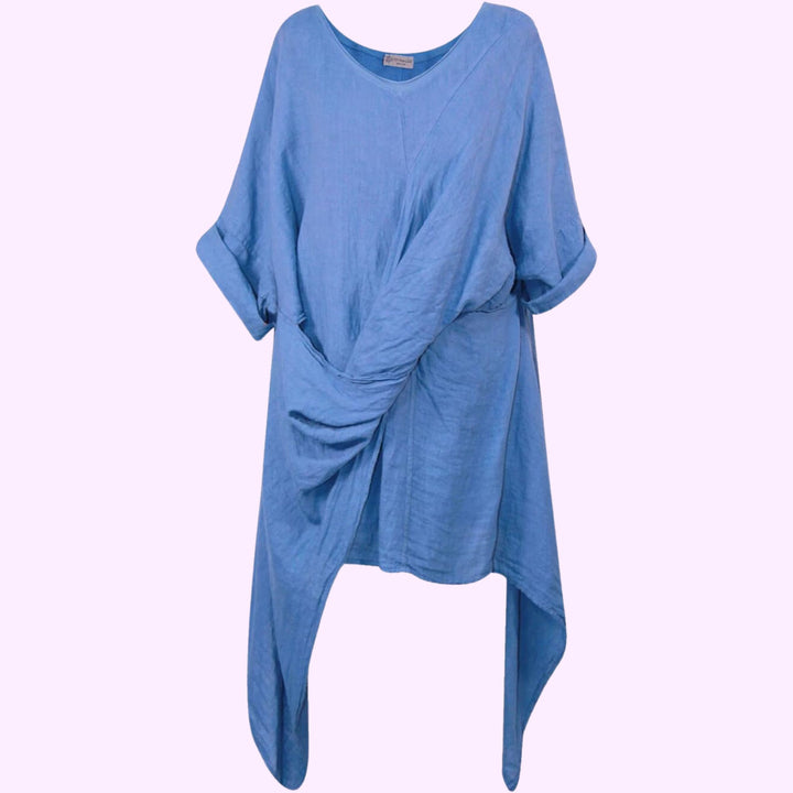 Italian Tunic wrap Front Top