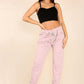 Italian Glitter Drawstring Waistband Magic Pants