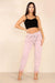 Italian Glitter Drawstring Waistband Magic Pants
