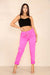 Italian Glitter Drawstring Waistband Magic Pants