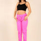 Italian Glitter Drawstring Waistband Magic Pants