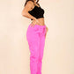 Italian Glitter Drawstring Waistband Magic Pants