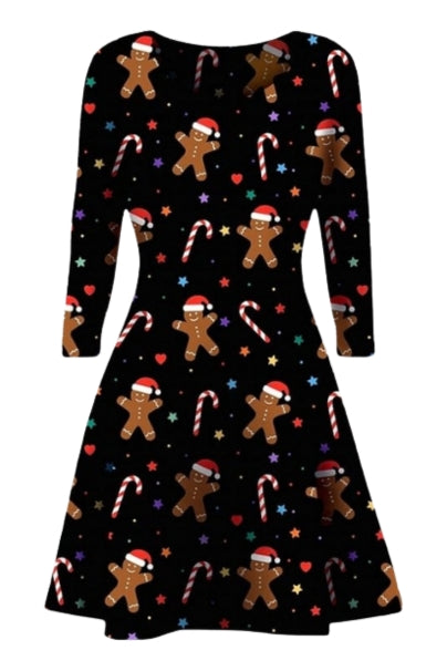 Ginger Man With Santa Cap Christmas Dress