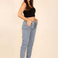 Italian Glitter Drawstring Waistband Magic Pants