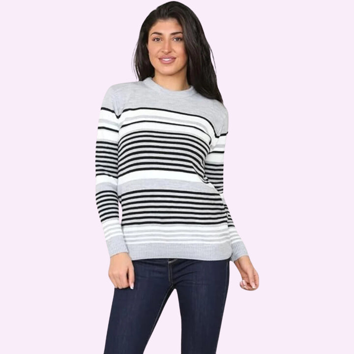 VJ-Stripe Jumper