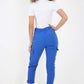 Italian Drawstring Waistband Magic Cargo Trouser