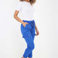 Italian Drawstring Waistband Magic Cargo Trouser