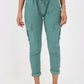 Italian Drawstring Waistband Magic Cargo Trouser