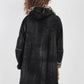 Italian Leopard Print Zip Up Hooded Polyester Jacket