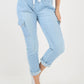 Italian Drawstring Waistband Magic Cargo Trouser