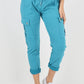 Italian Drawstring Waistband Magic Cargo Trouser