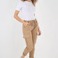 Italian Drawstring Waistband Magic Cargo Trouser