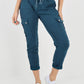 Italian Drawstring Waistband Magic Cargo Trouser