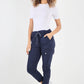 Italian Drawstring Waistband Magic Cargo Trouser