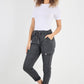 Italian Drawstring Waistband Magic Cargo Trouser
