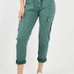 Italian Drawstring Waistband Magic Cargo Trouser