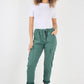 Italian Drawstring Waistband Magic Cargo Trouser