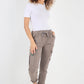 Italian Drawstring Waistband Magic Cargo Trouser