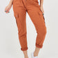Italian Drawstring Waistband Magic Cargo Trouser