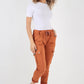 Italian Drawstring Waistband Magic Cargo Trouser