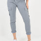 Italian Drawstring Waistband Magic Cargo Trouser