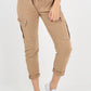Italian Drawstring Waistband Magic Cargo Trouser