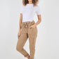 Italian Drawstring Waistband Magic Cargo Trouser