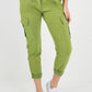 Italian Drawstring Waistband Magic Cargo Trouser