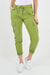 Italian Drawstring Waistband Magic Cargo Trouser