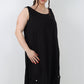 Italian Linen Lagenlook Dress with Elasticated Hem