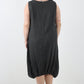 Italian Linen Lagenlook Dress with Elasticated Hem