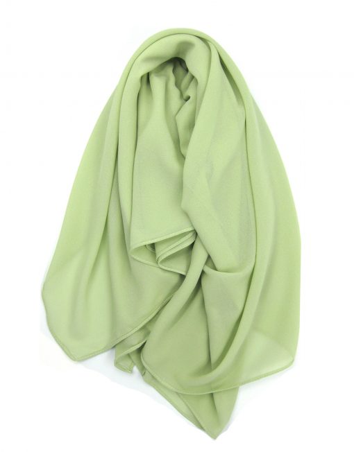 Chiffon Plain Scarf