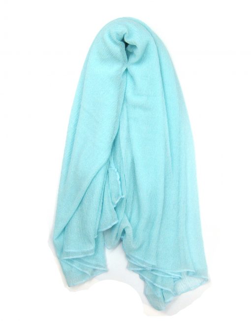 Fine Wrinkle Plain Scarf