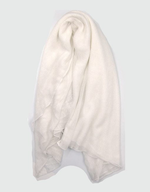 Fine Wrinkle Plain Scarf