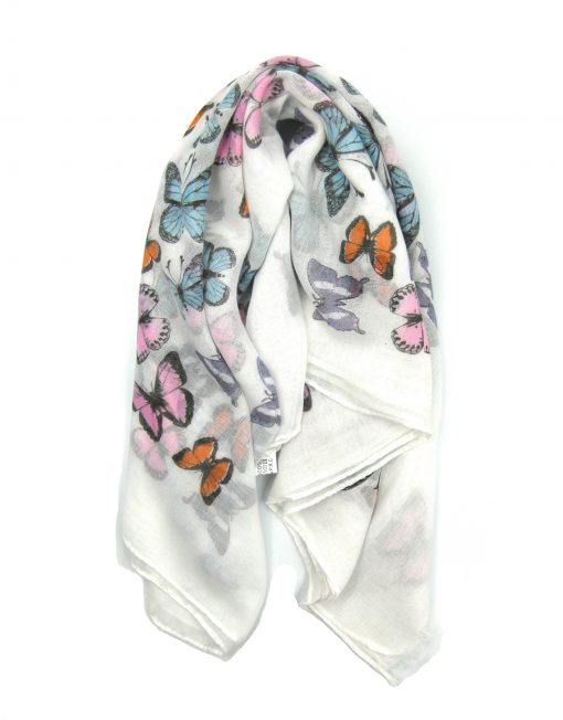 Butterfly Print Scarf