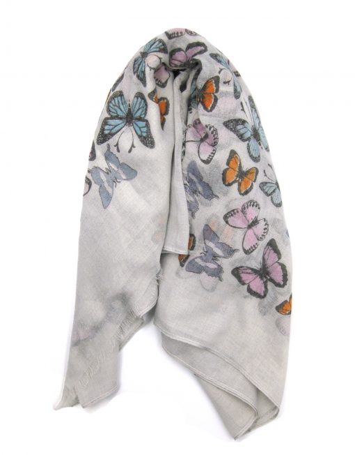 Butterfly Print Scarf