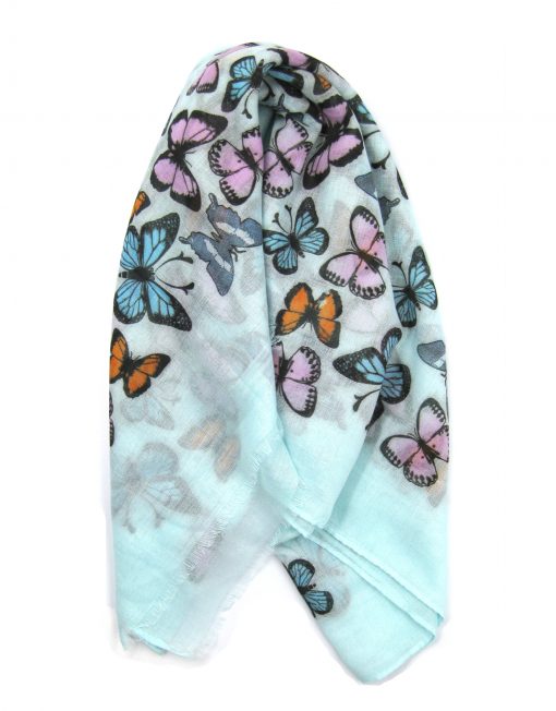 Butterfly Print Scarf